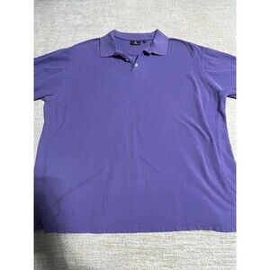 Beverly Hills Polo Club Shirt Men’s Polo Shirt 3XL Purple Short Sleeve